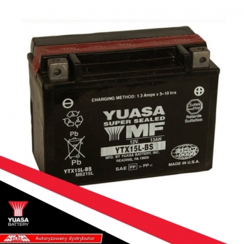 Yuasa YTX15L-BS 12V 13,7Ah