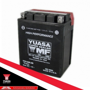 Yuasa YTX14AHL-BS 12V 12,6Ah