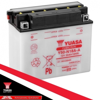 Yuasa Y50-N18A-A 12V 21,1Ah