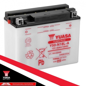 Yuasa Y50-N18L-A 12V 21,1Ah