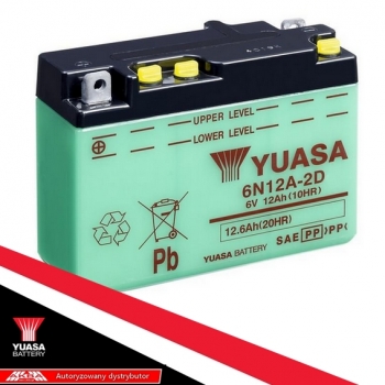 Yuasa 6N12A-2D 6V 12,6Ah