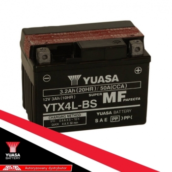 Yuasa YTX4L-BS 12V 3,2Ah