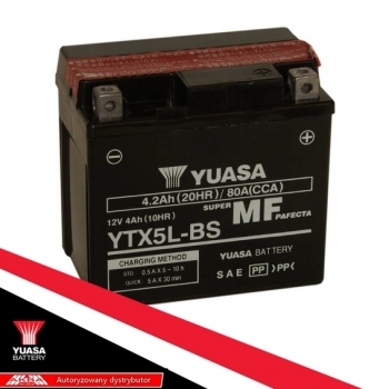 Yuasa YTX5L 12V 4,2Ah